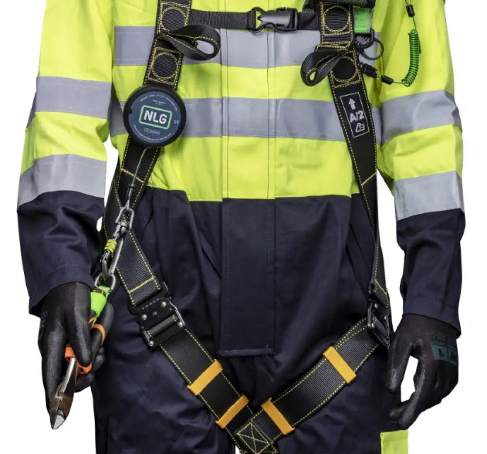 NLG Heavy Duty Retractable Tool Lanyard - ZeroDrops.nl